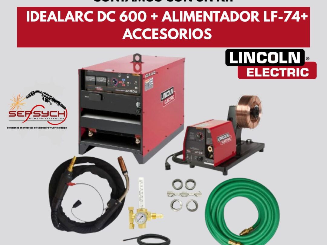 Idealarc®DC-600+LF-74+Accesorios